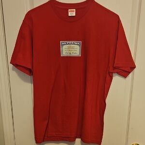 Supreme Red Short Sleeve Tee